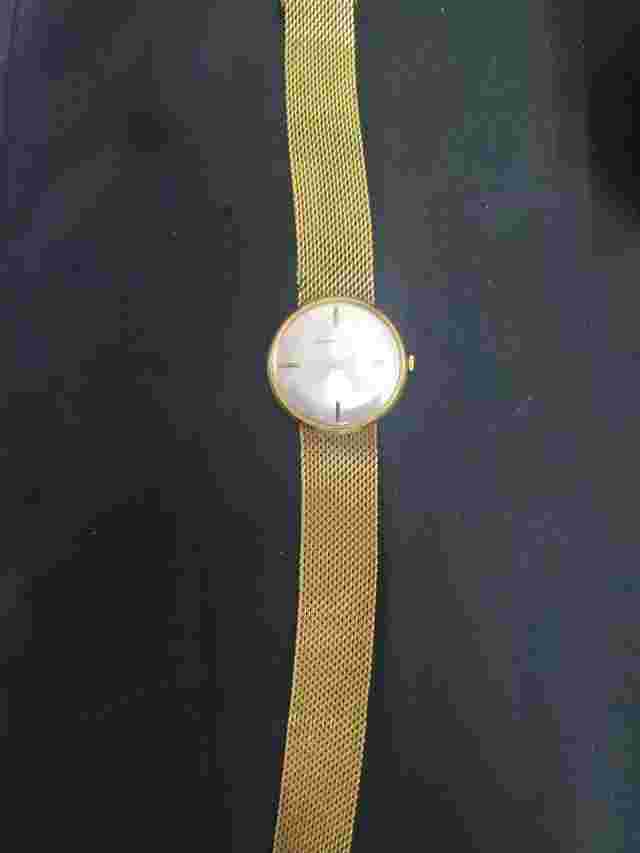 Vintage Mid Century Germinal Voltaire 17 Jewel Swiss Made Men’s Watch - Working