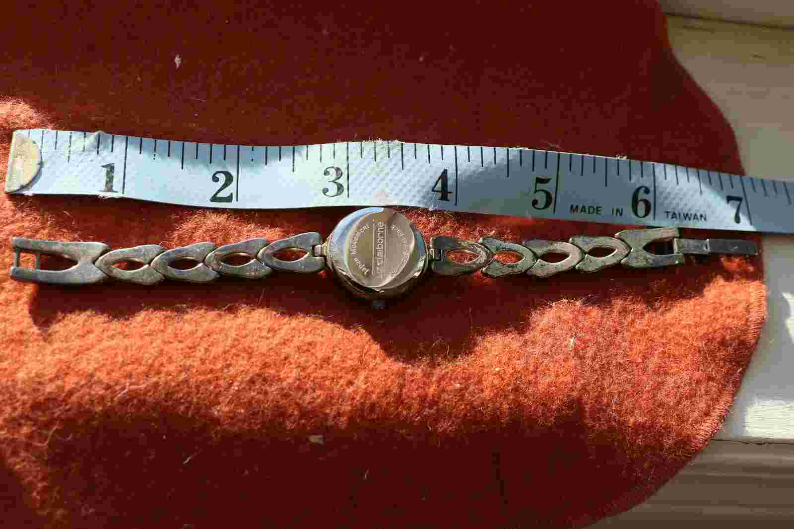 Liz Claiborne, stainless steel (back) Women watch, w/ Full Lifetime Warranty
