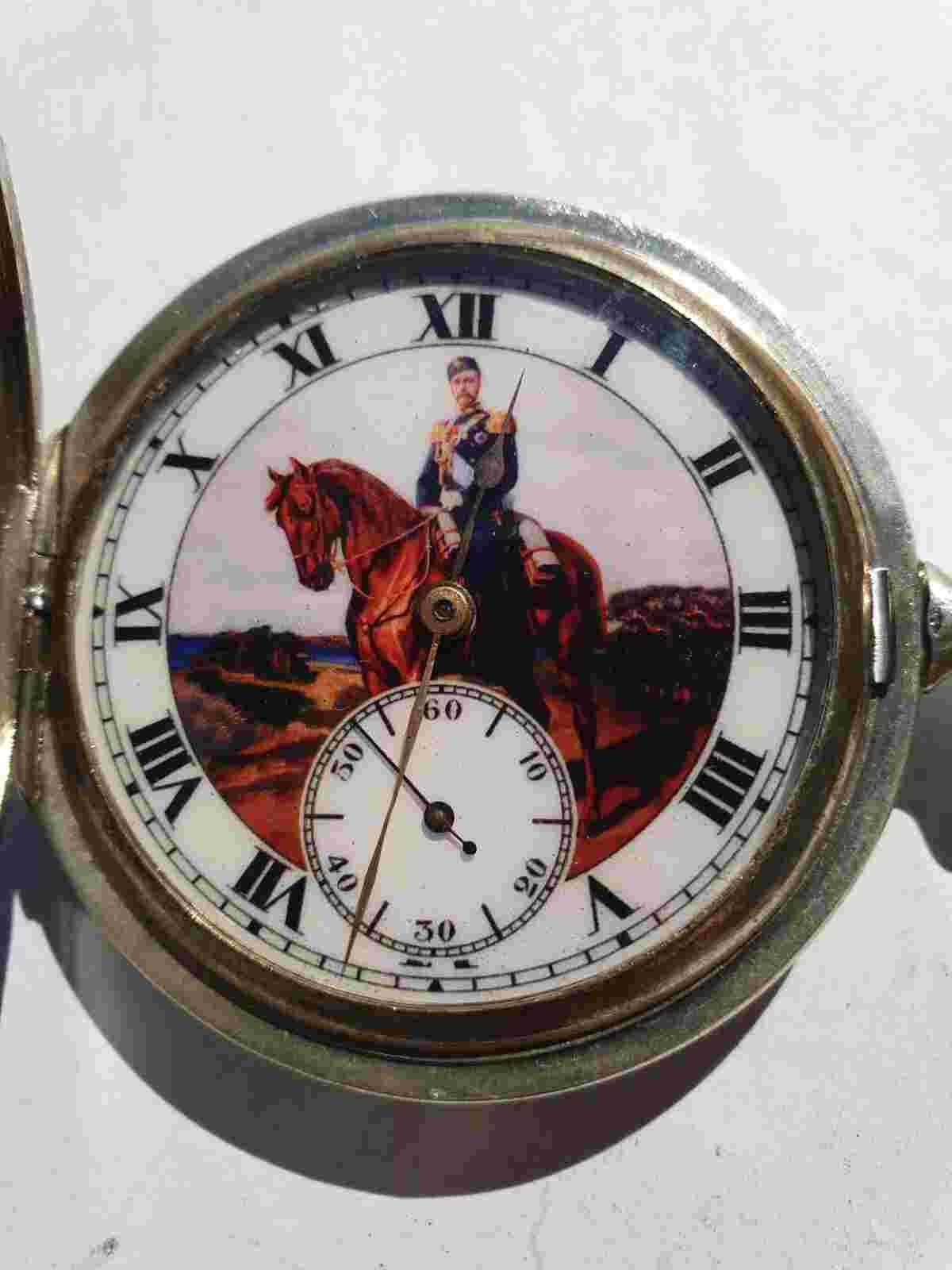 Antique Imperial Era Silver (0,875,84) Pocket Watch