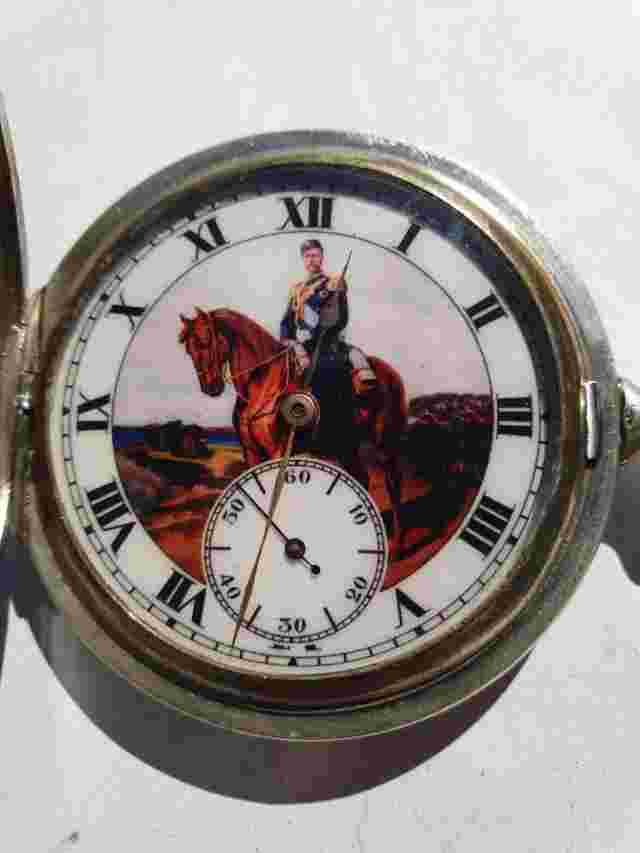 Antique Imperial Era Silver (0,875,84) Pocket Watch