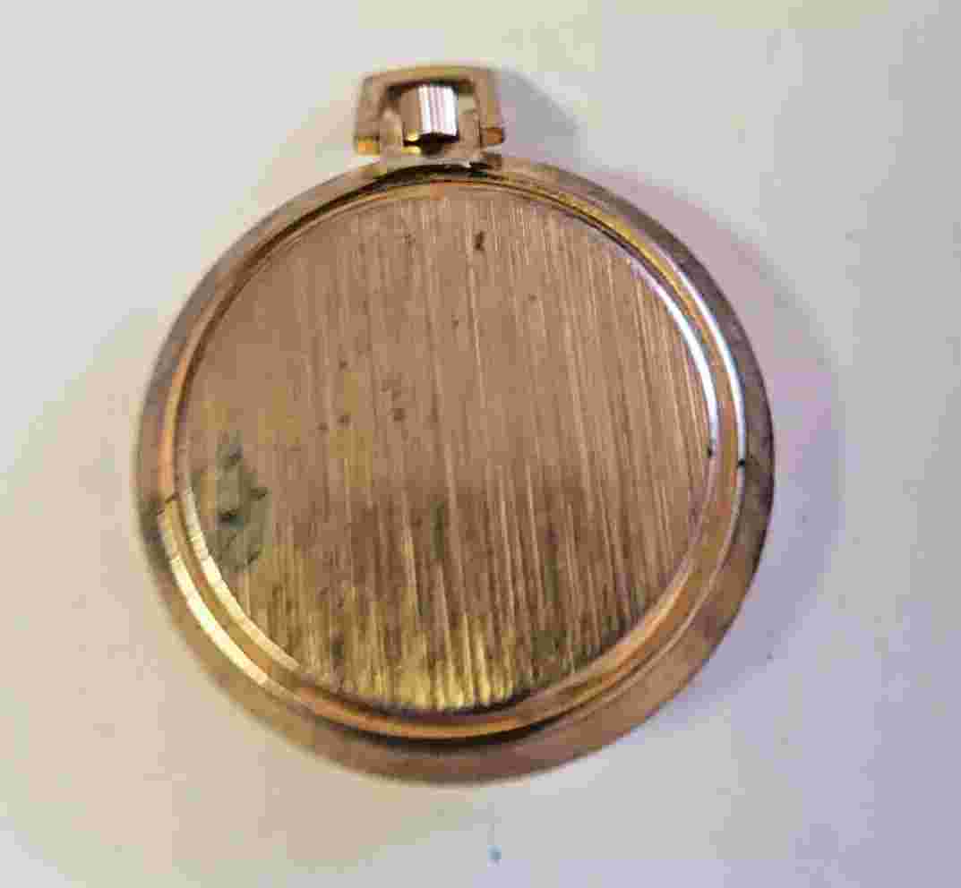 Vintage Belle SUISSE Pocket Watch - RUNS
