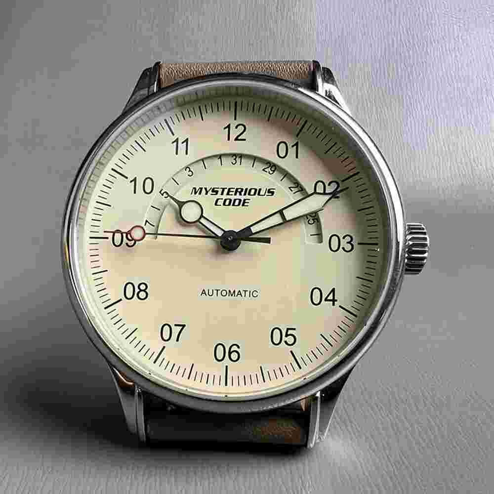 PT5000 Automatic Watch Men Mechanical Wristwatches Mysterious Code