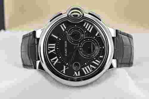 Cartier Ballon Bleu Silver Men's Watch - 3109