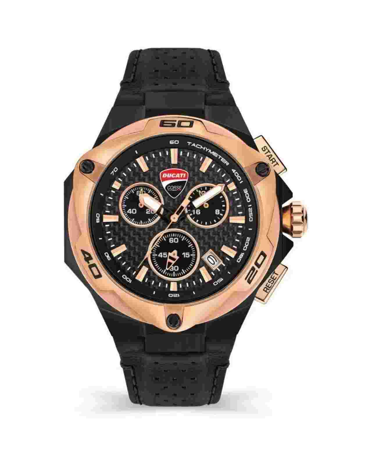 Ducati Chronograph Watch Time Watch Men Black Watches