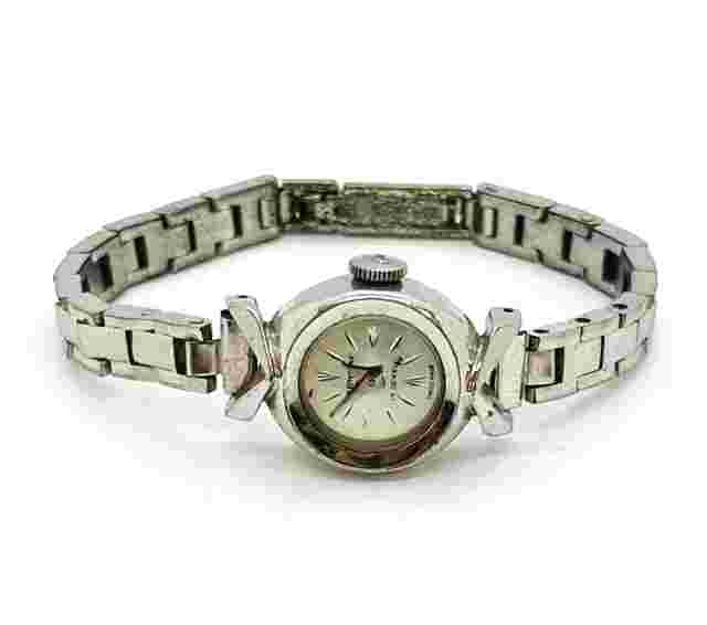 Armida Ladies Stainless Steel Slim Manual Wind Watch 16mm