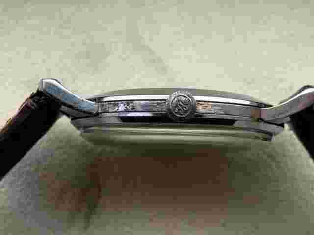 Antique Watch Moeris Unbreakable Mainspring 17 Jewels Analog Brown Leather Belt