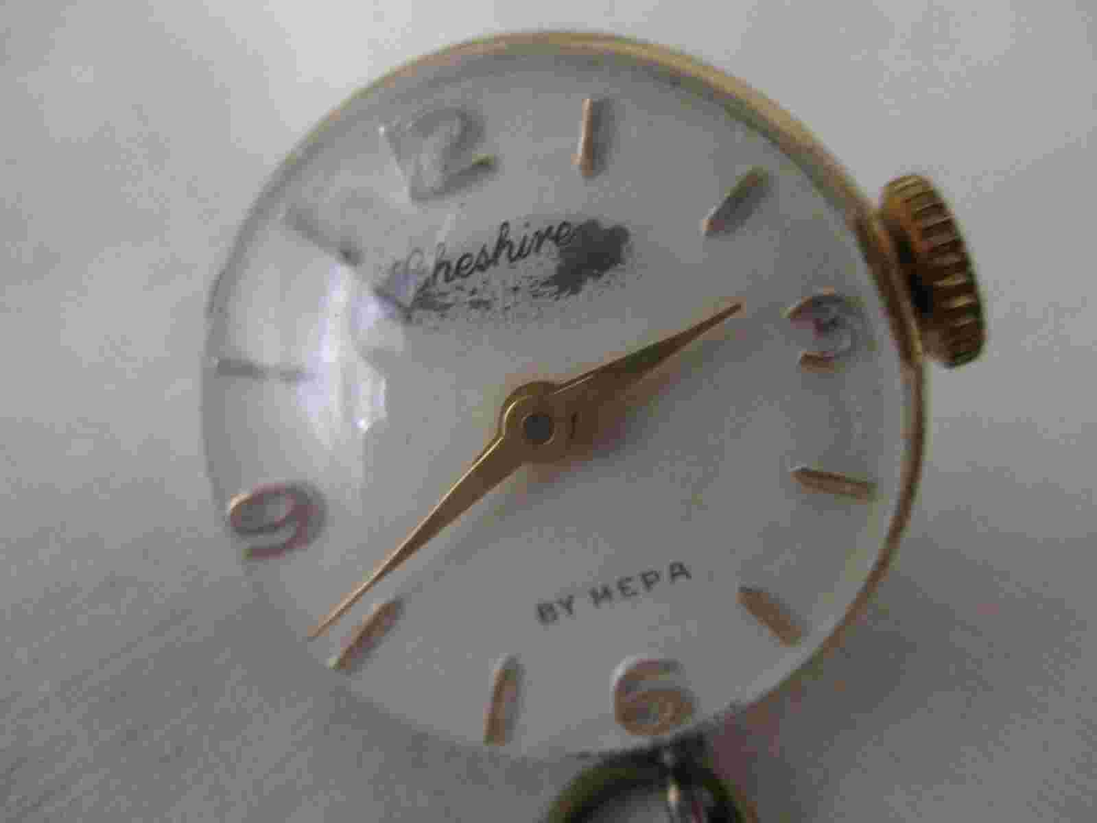 Cheshire Pendant Watch by MEPA, Steampunk, for parts or repair