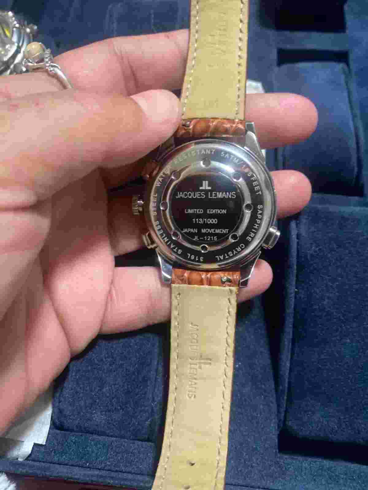 jacques lemans watch limited edition japan movement JL12-25