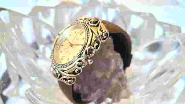 CAROLYN POLLACK Sincerely Southwest Sterling Silver Copper Brass Women's Watch