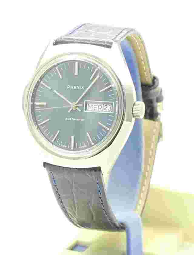 RARE VINTAGE PHENIX P2721A Swiss Automatic WATCH MSR P27 1970's NOS - Brand New