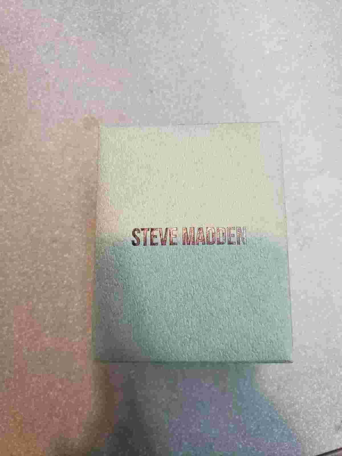 Steve Madden Watch with Black Mesh Band
