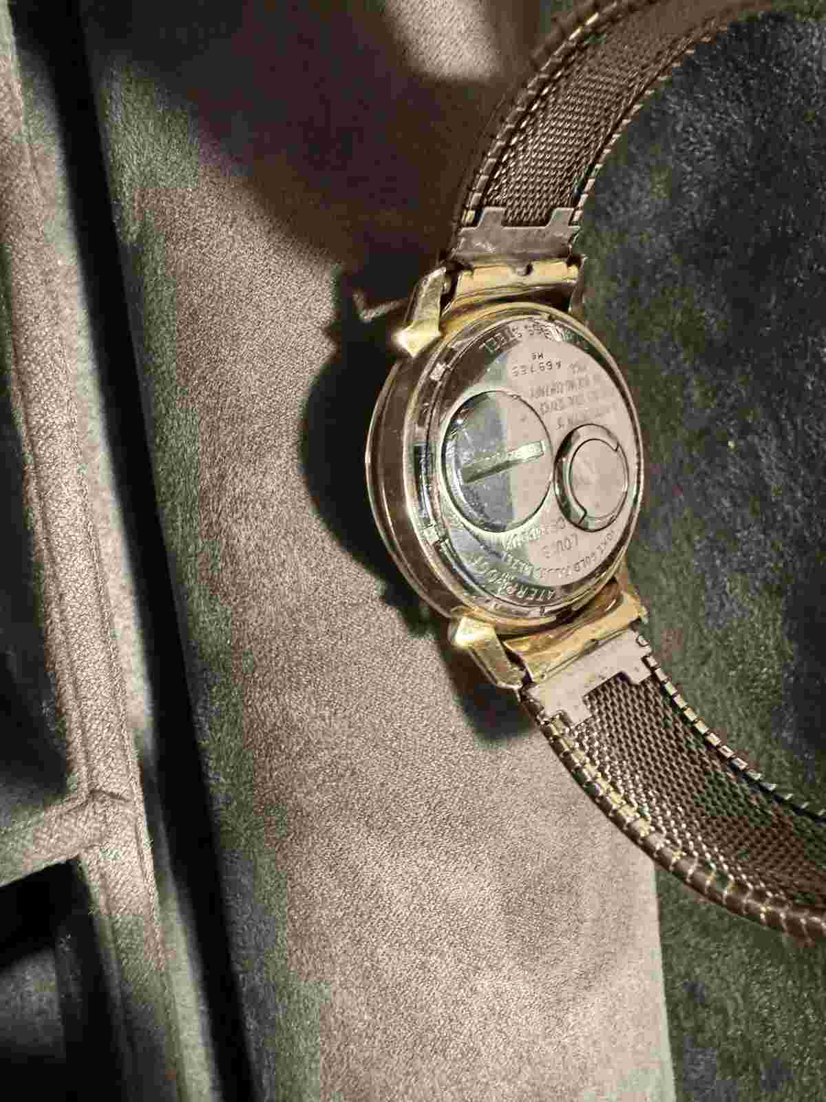 10k Gold  Spaceview  "Rarest of the Rare"  1966 Accutron 10kt Band Face