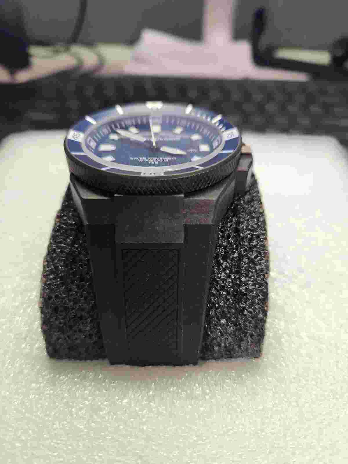 Chronologia Trailer Midnight Men’s Watch 46mm, 20 ATM WR, Carbon Fiber Case