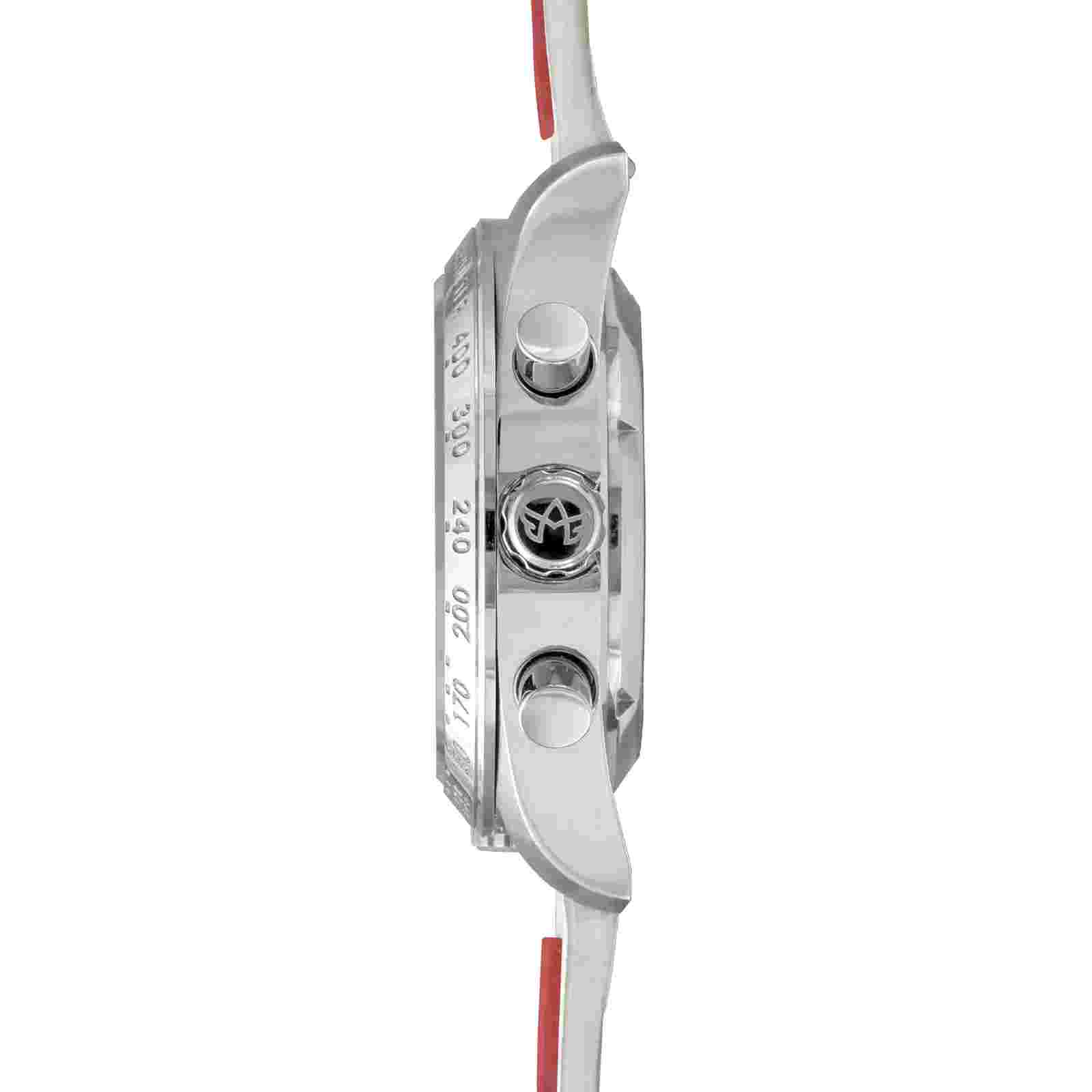 Abingdon Women Jordan Victory Red Tachy Watch with Camel Leather Strap