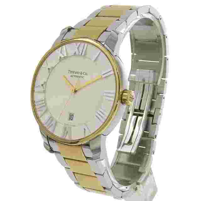 TIFFANY&Co. Atlas Dome Backstage Z1810.68.15A21A00A Watch SS Automatic
