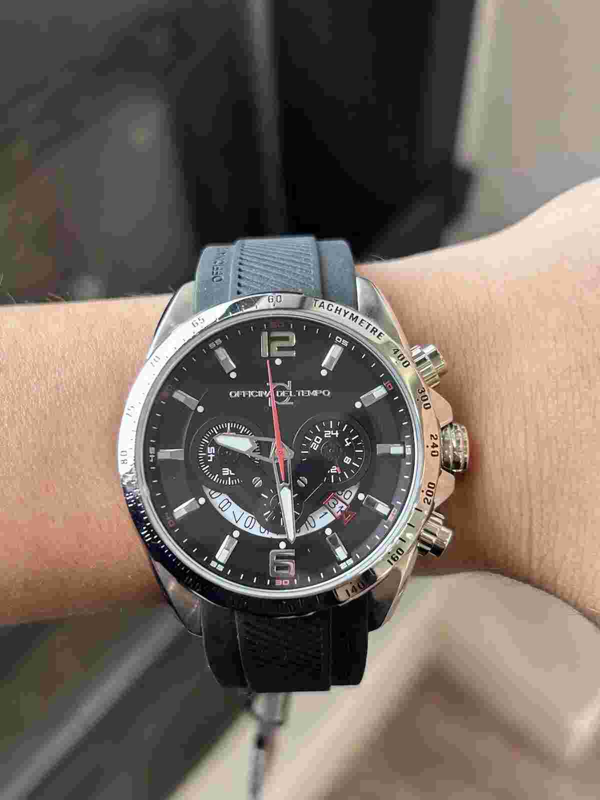 New Men's Officina del Tempo Competition Watch OT1046/1121N