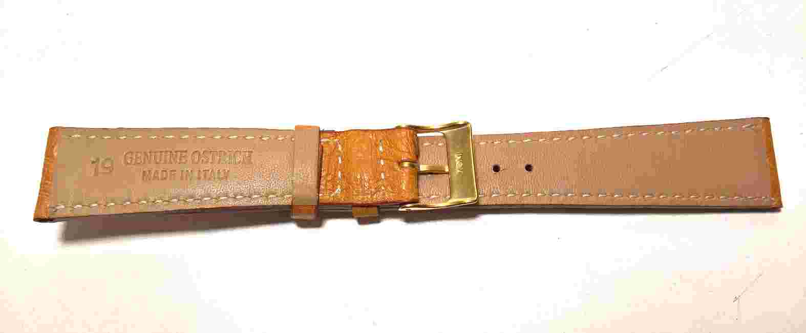 Ultra Rare Morellato Leather Strap 19/0 5/8in For JAEGER LE COULTRE