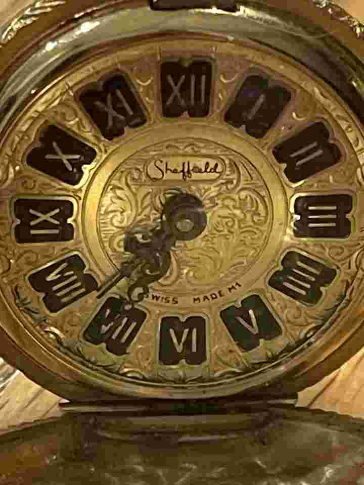 1960s Sheffield Swiss Made M1 Mechanical Pocket Watch Works!!  Gorgeous Watch!
