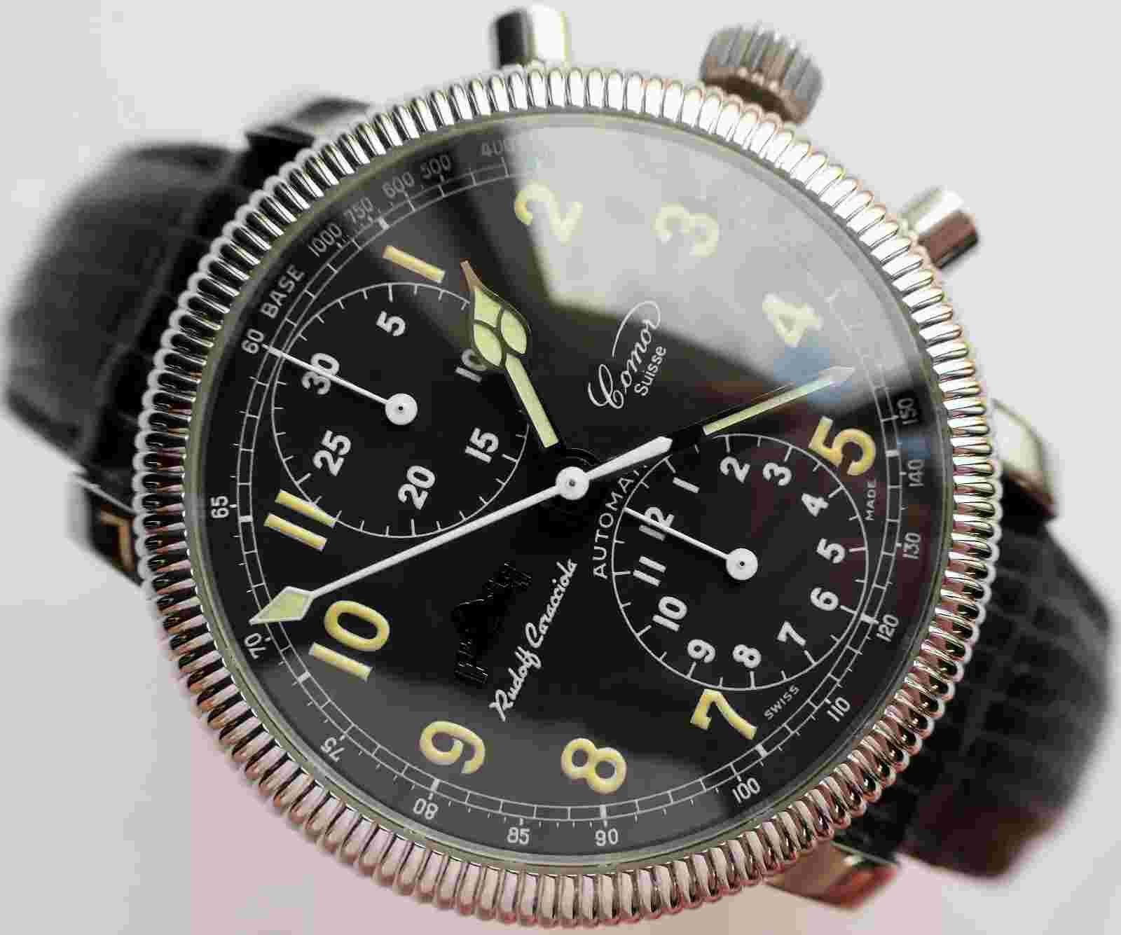 Mercedes Benz Rudolf Caracciola Silver Arrow Classic Car Accesory Chronograph