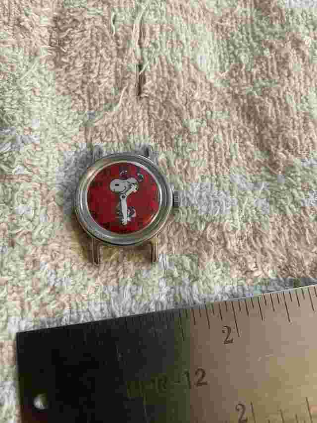Vintage Snoopy Watch Red Dial United Feature