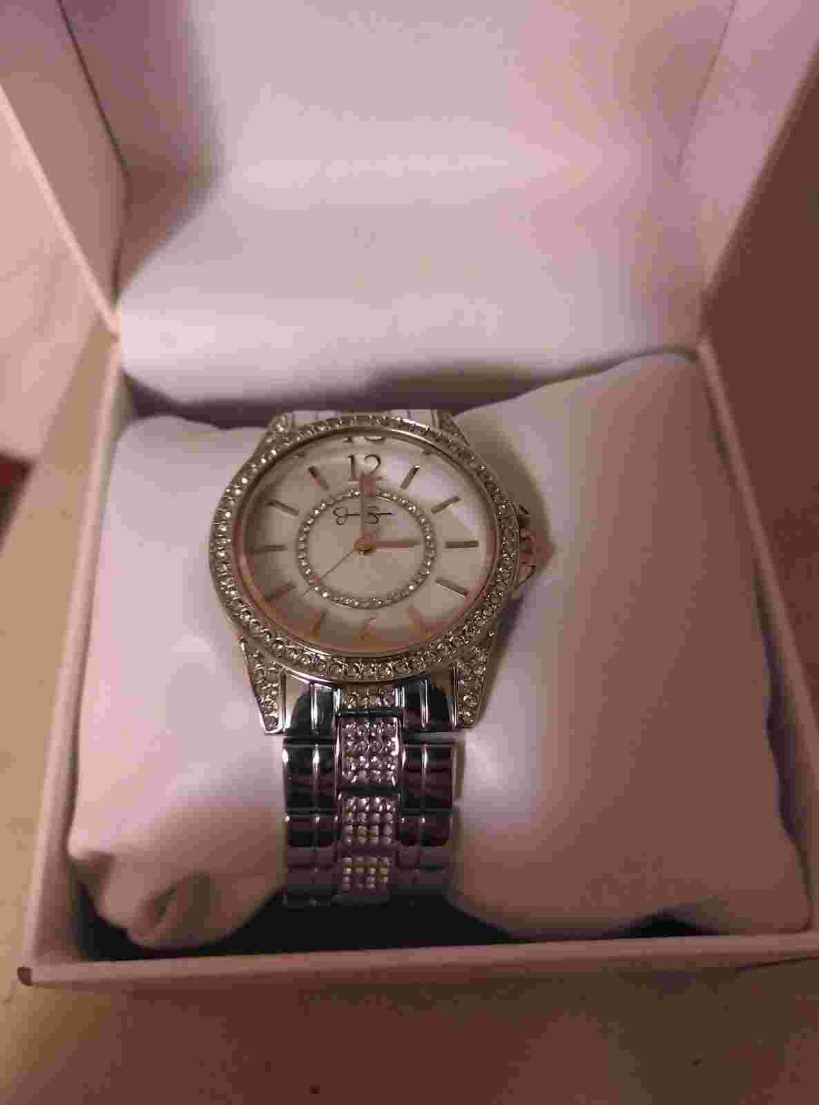 Jessica Simpson Women's Watch JS0033SL Gold/Silver 36mm Stainless Steel