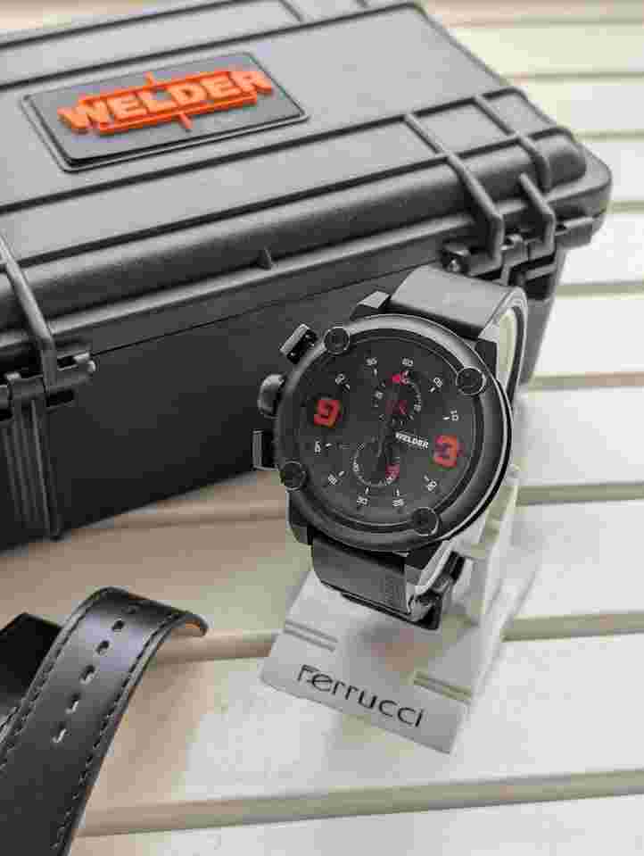 Welder K-28 Watch Quartz Chronograph With Box, Working