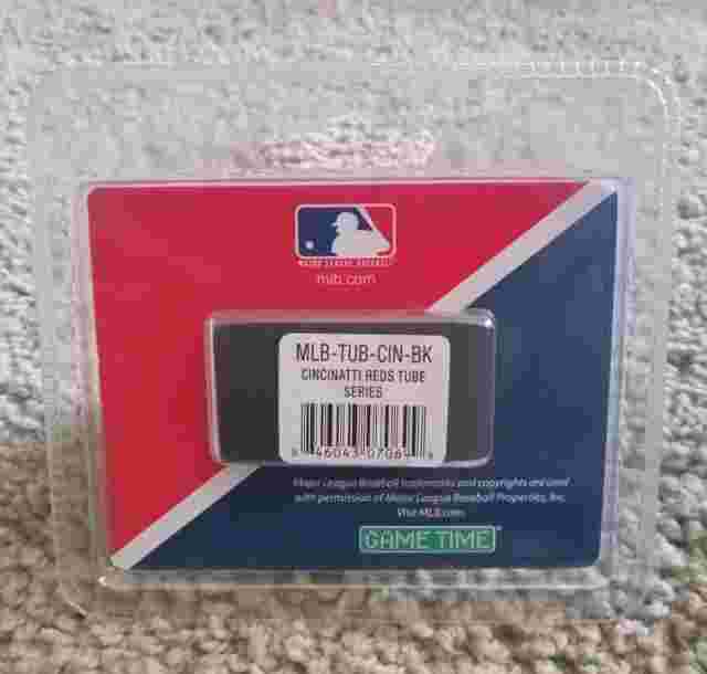 Cincinnati Reds MLB Black Tube Watch