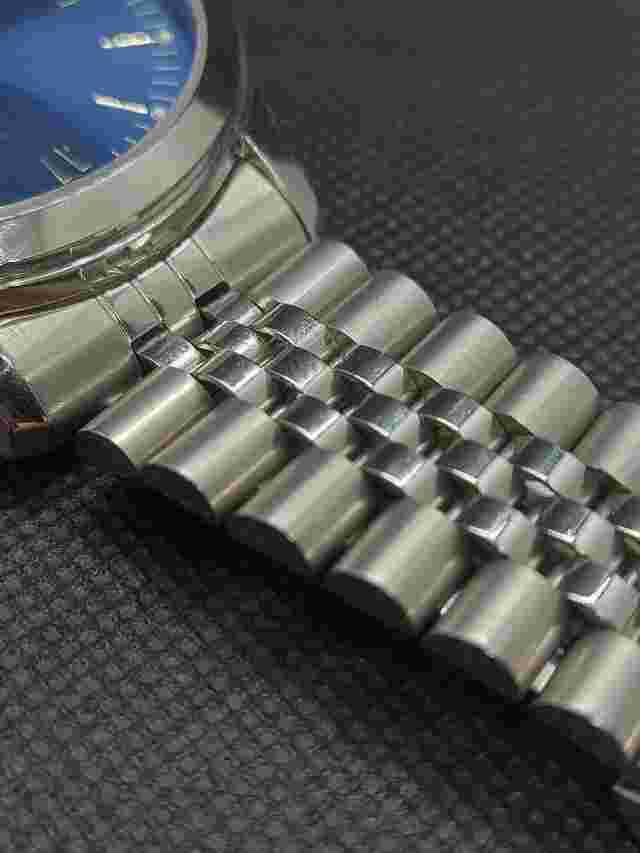 Custom Miyota 8215 Watch - "Datejust-ish" - Stainless Steel - 42mm