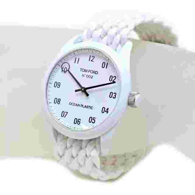 TOM FORD N.002 TF0120233779 Ocean Plastic Timepiece Men's Watch G0117