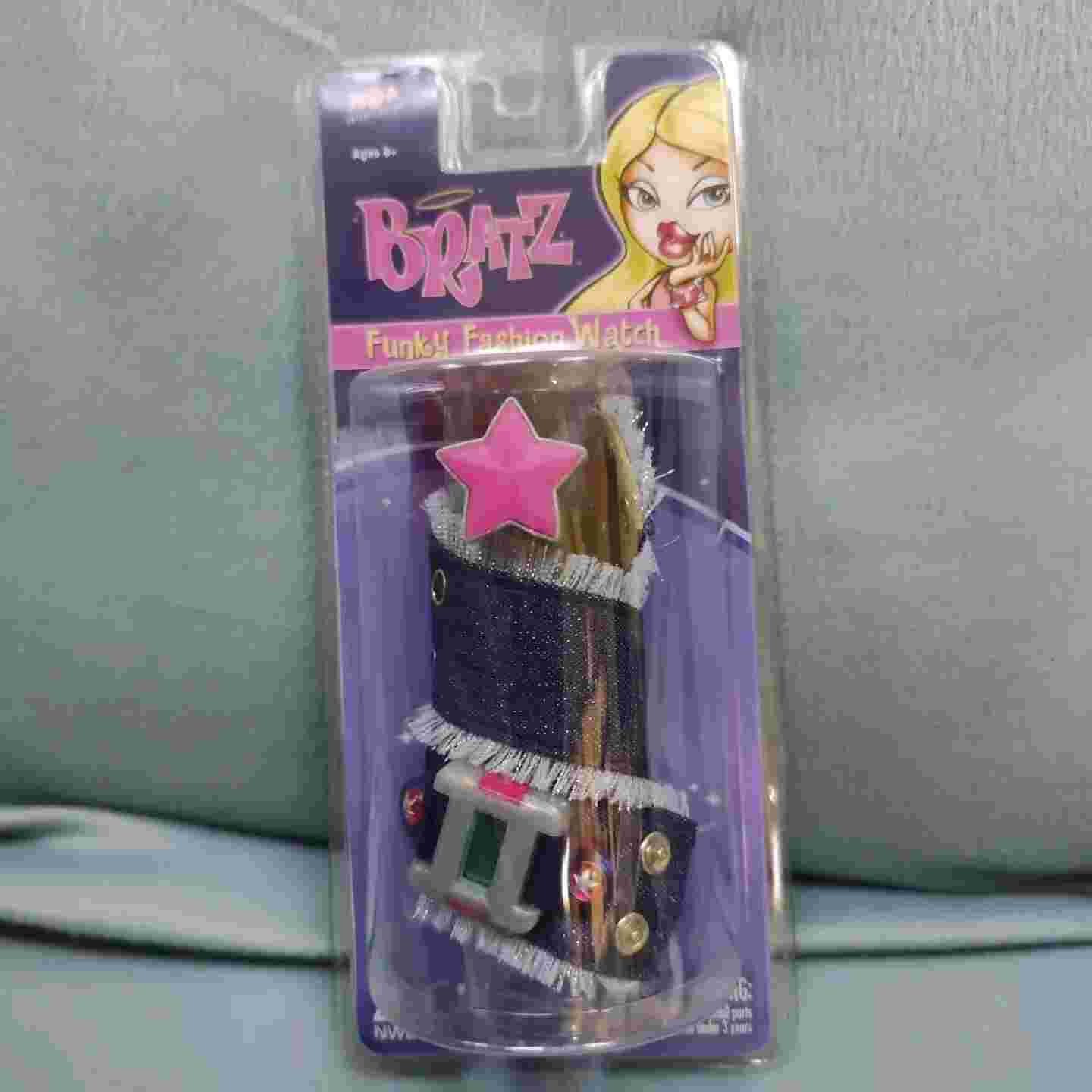 BRATZ Watch and light up star ring denim pink Original Packaging new 2002 MGA
