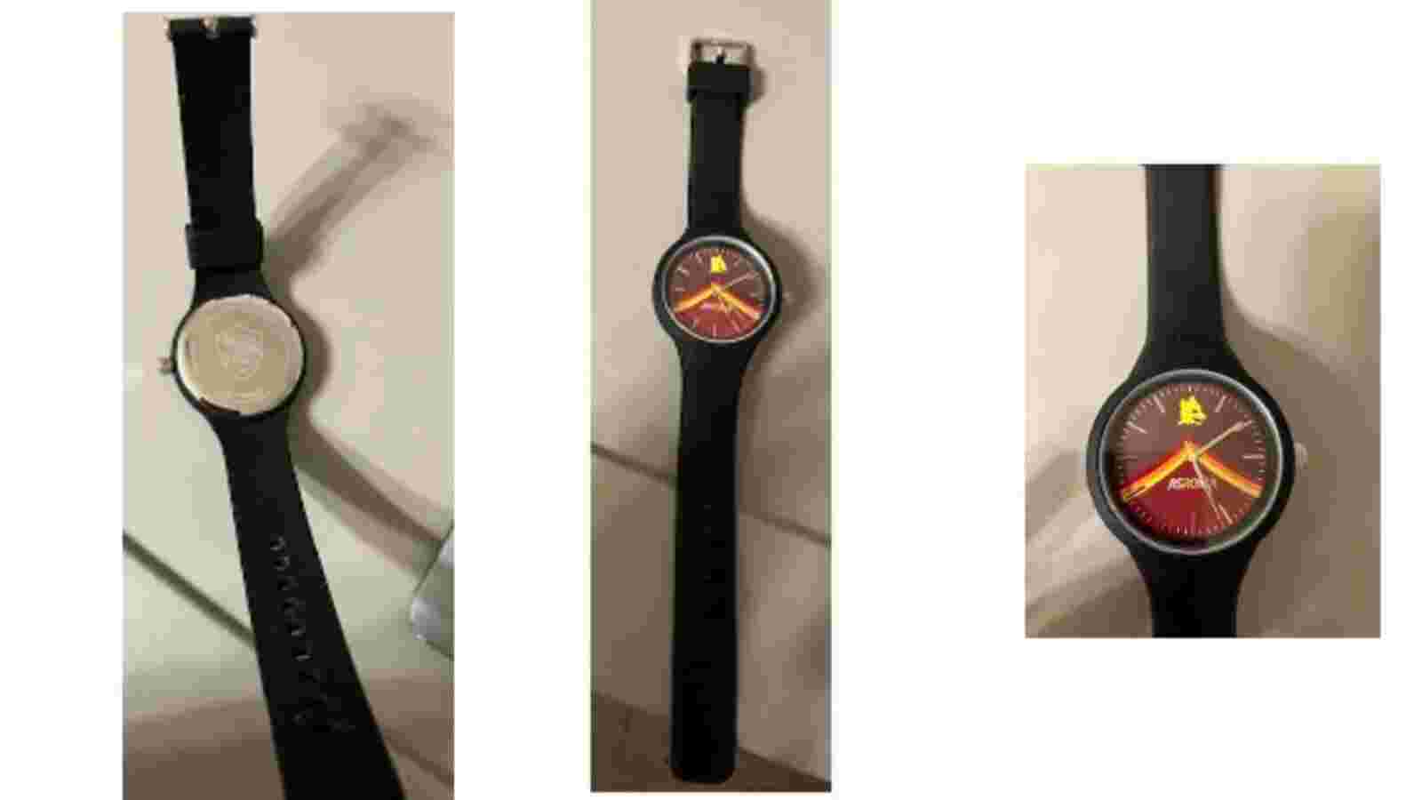 original AS roma calcio soccer man watch MINT