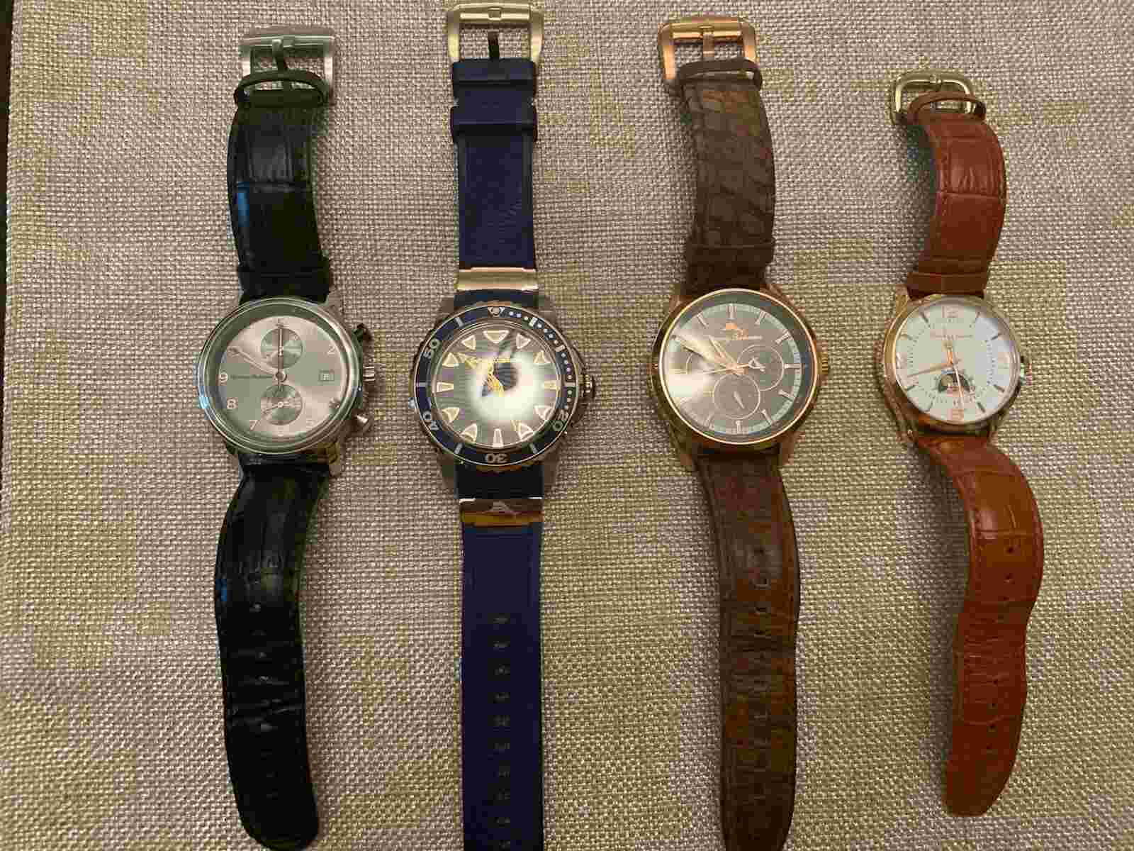 Tommy Bahama Watches-Blue, Brown,Black And Copper