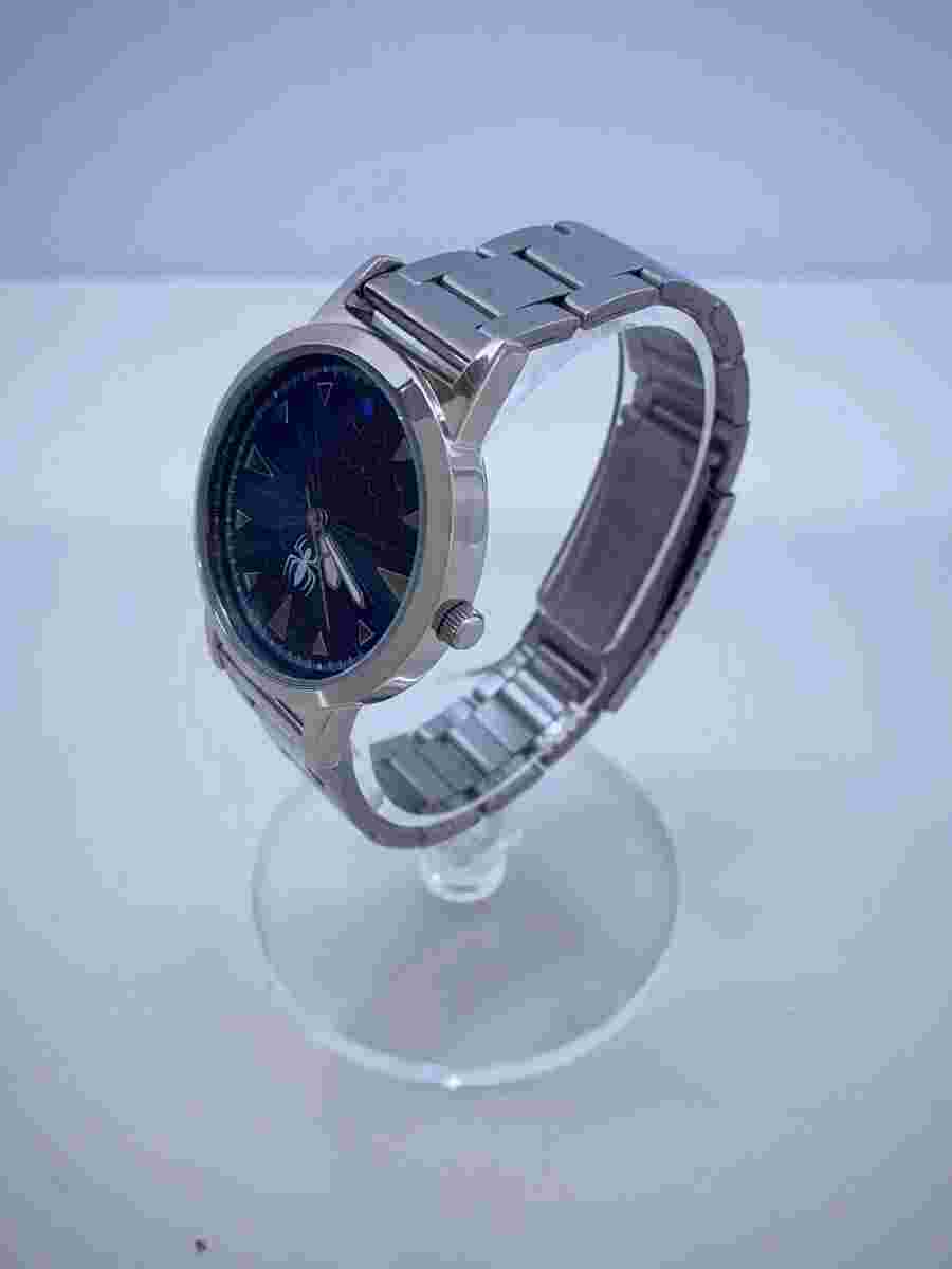 MARVEL Analog Stainless Steel Watch Near Mint JAPAN