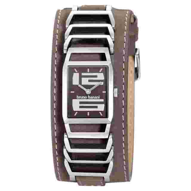 Bruno Banani BR21051 Designer Women's Watch MYA Brown Bracelet with Pad