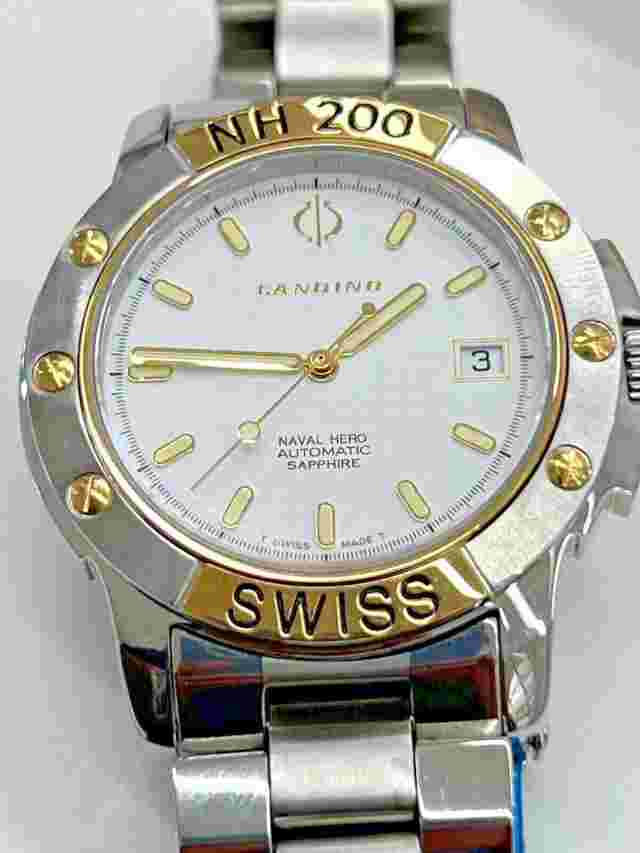 CANDINO NAVAL HERO AUTOMATIC DIVER ETA 2824 BRAND NEW NO BOX YES PAPER