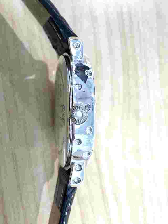 Sterling Silver John Hardy Ladies Watch on a Leather Strap