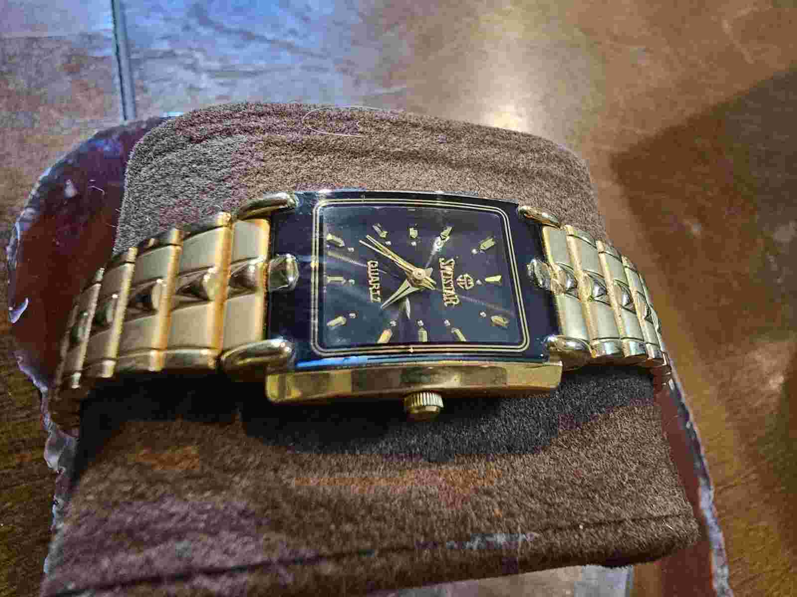 Swistar Ladies Watch 23k EP Gold Watch