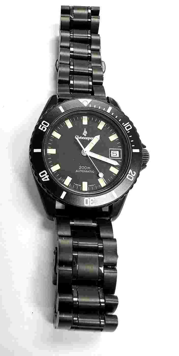 Chronosport 200m 25 jewel automatic - date 1.213.0.0.62 aftermarket bracelet