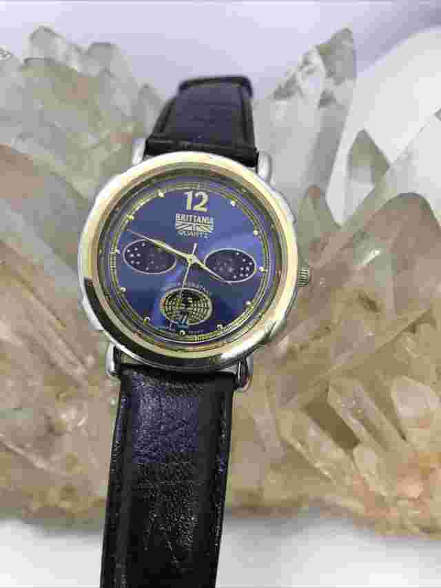 Vintage Britania MoonPhase Watch With New Battery