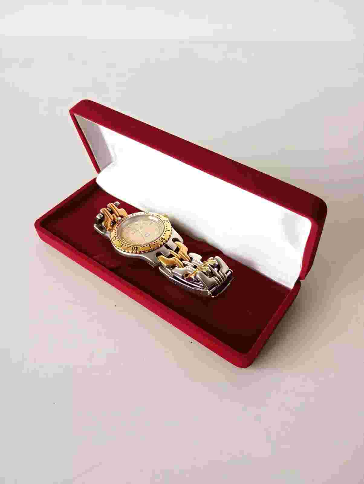 Swiss Eagle Watch Mens Swiss Made 6.519 Water Resistant 100m Stainless Steel