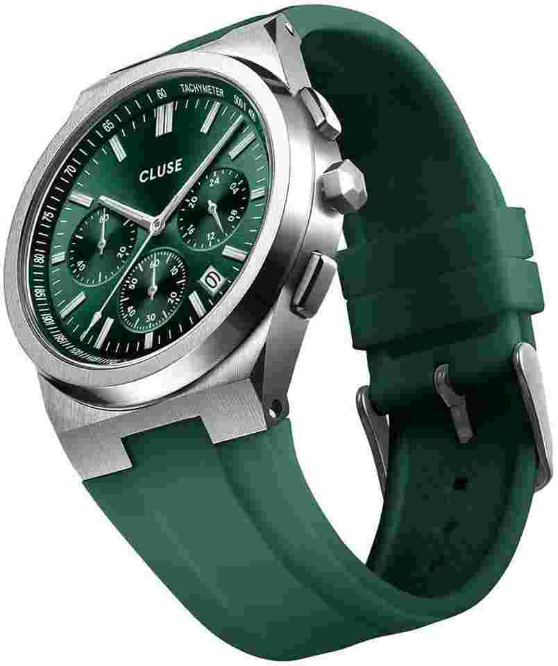 [CLUSE] Watch Vigoureux Chrono CW20808 Green