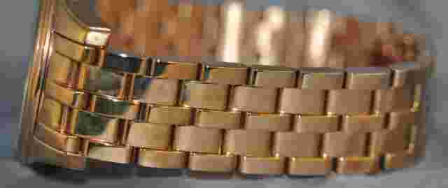 S. Coifman Men's Swiss Grey Dial Rose Gold Stainless Steel Watch SC0166