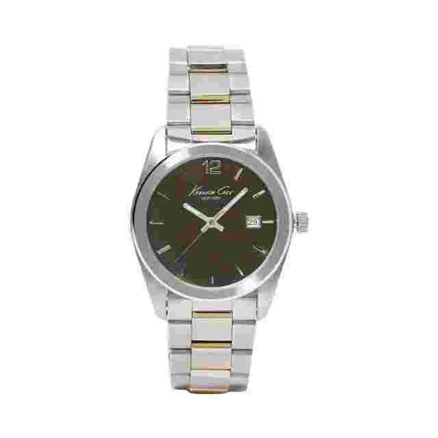 Kenneth Cole New York All Stainless Steel Watch Big Face (#KC3180)