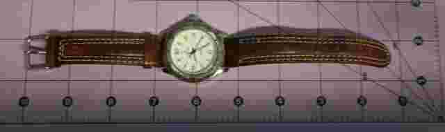 Calypso 50 Meter Water Resistent Swiss Wristwatch Leather Band Collection 2009