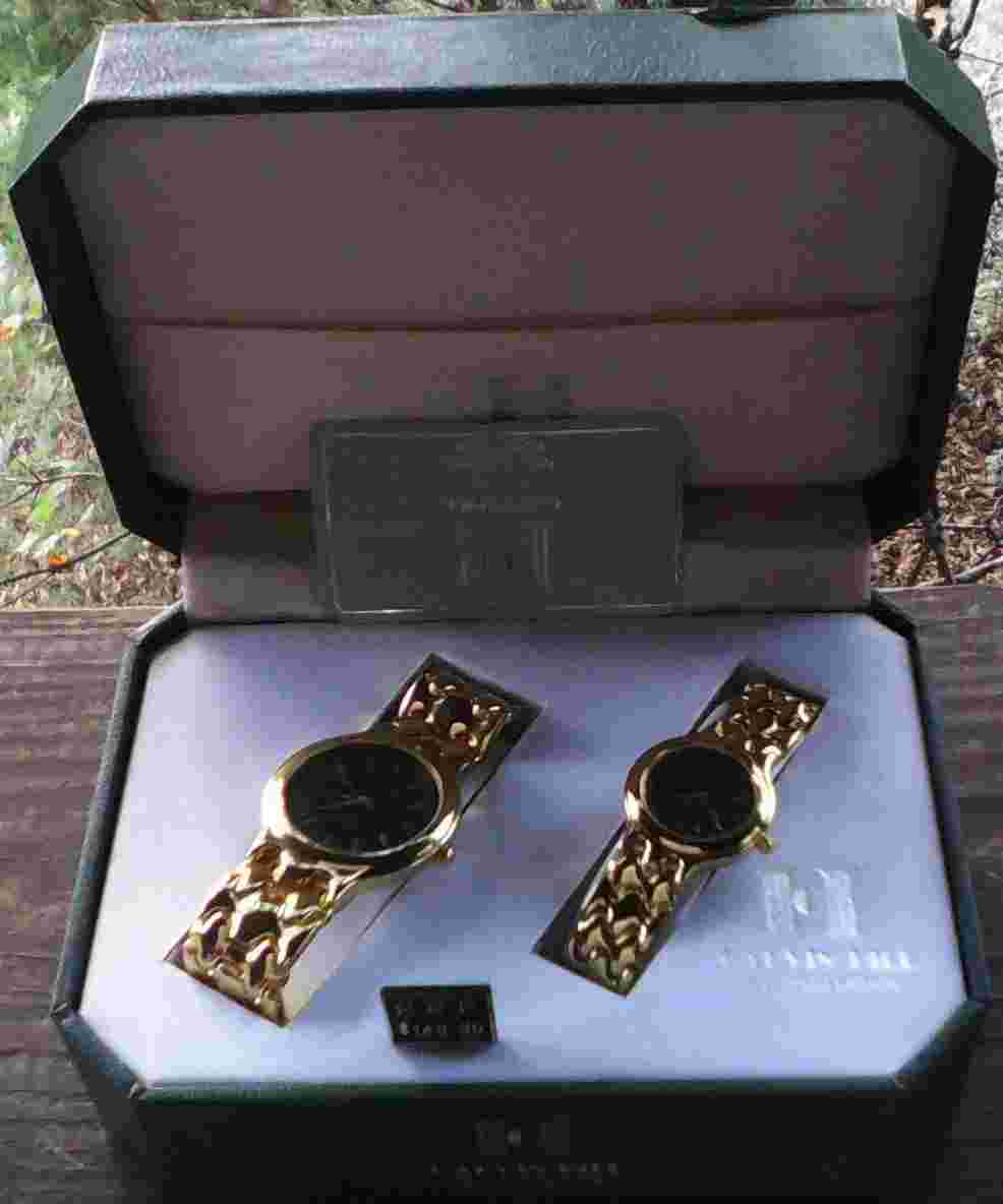 Calvin Hill Man & Woman Wrist Watch Set