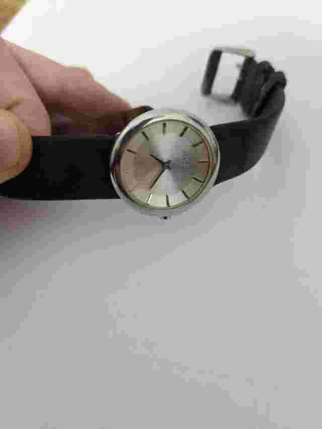 Pandora Quarts Watch Pure 811018WH Black Crown Diamond Swiss Made new battery