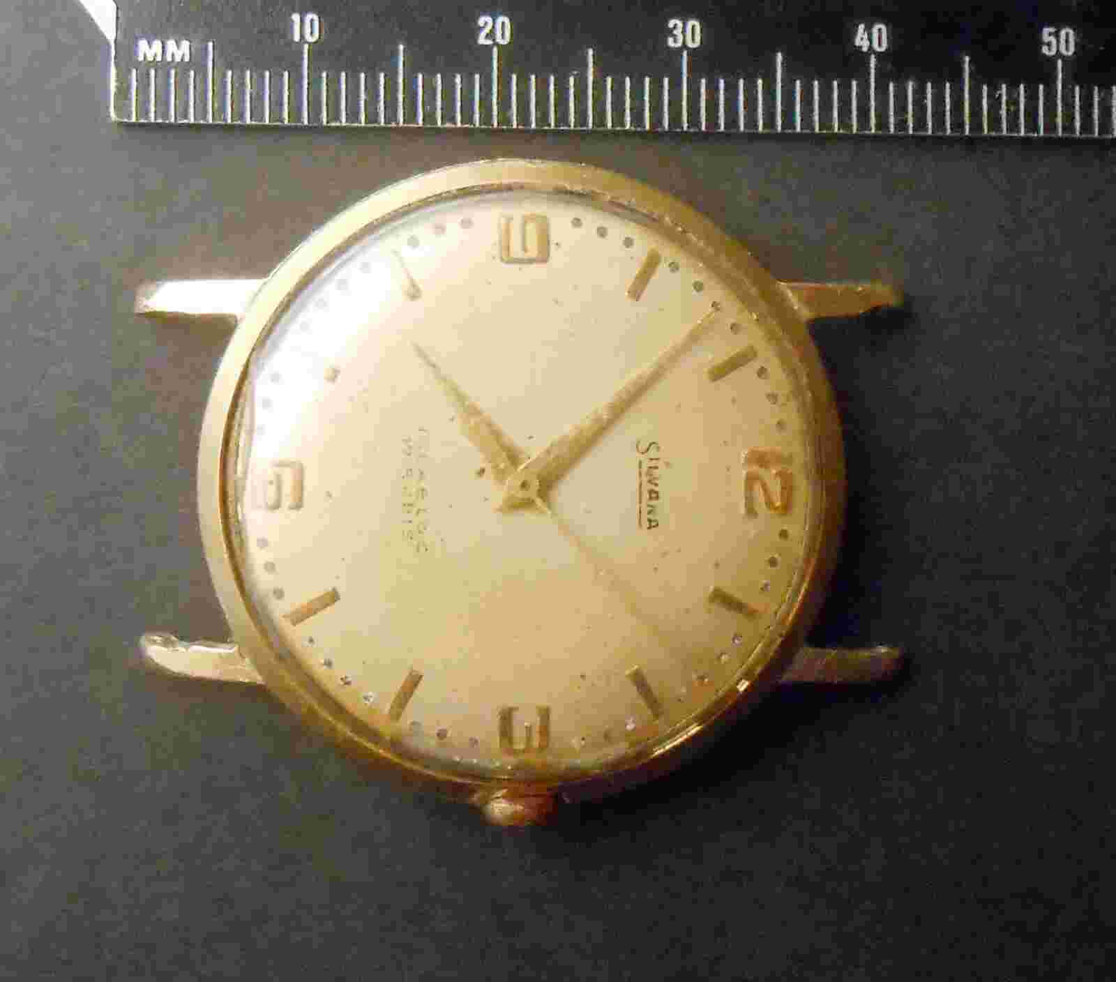 Silvana Incabloc 17 Jewels wristwatch in running condition