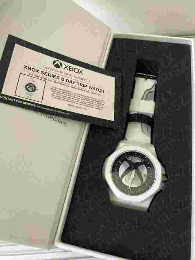 MSTR XBOX One X S Series Day Trip White Wrist Watch Figure Meister Numbered