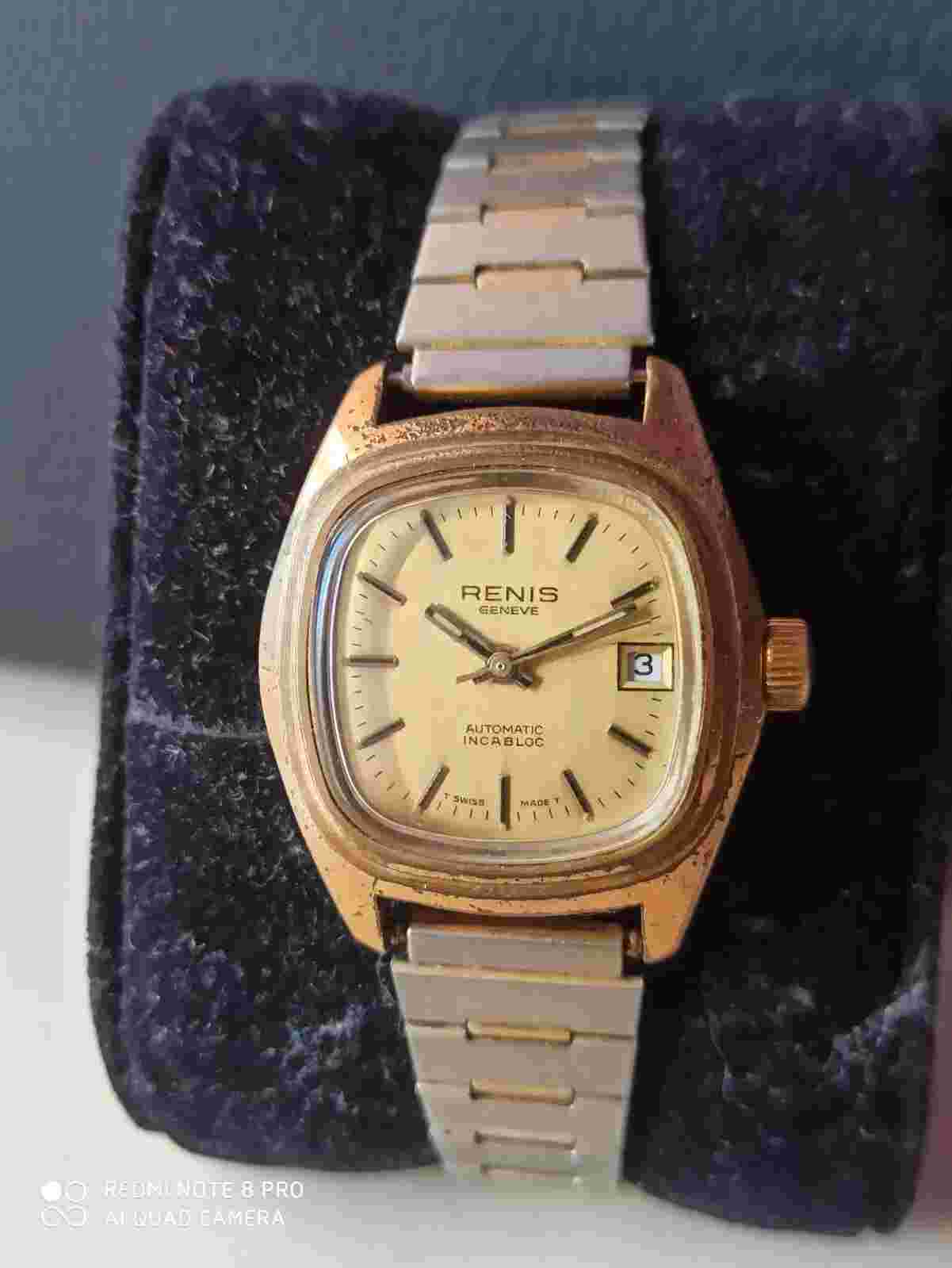 Renis Geneve - LAdy Automatic Vintage Watch - 21J - AS5102 - ca.1975 - Works