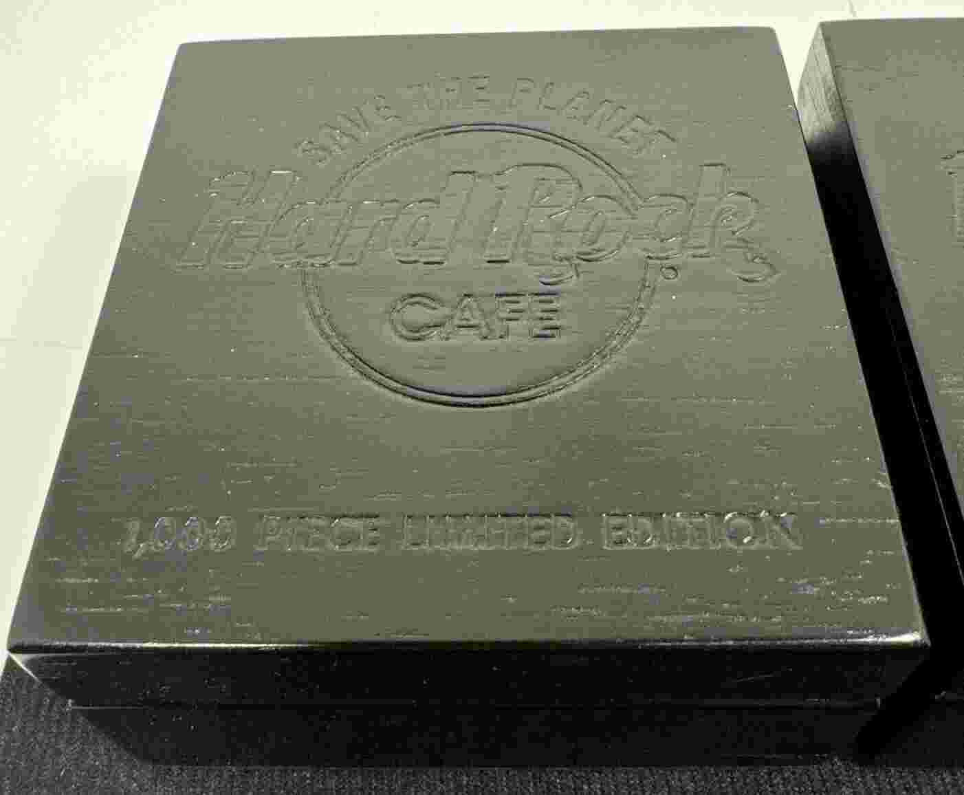 Rare Hard Rock Cafe Limited Edition Of 1000 EMPTY Watch Box Lot Of 2